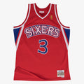 Philadelphia 76ers Swingman Jersey Road Allen Iverson 1996-97