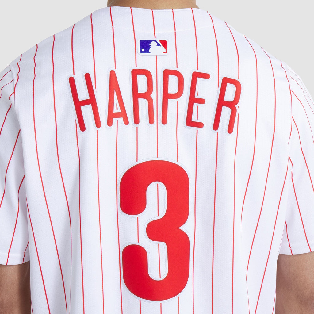Philadelphia Phillies Bryce Harper White Home Limited Player Baseball Jersey