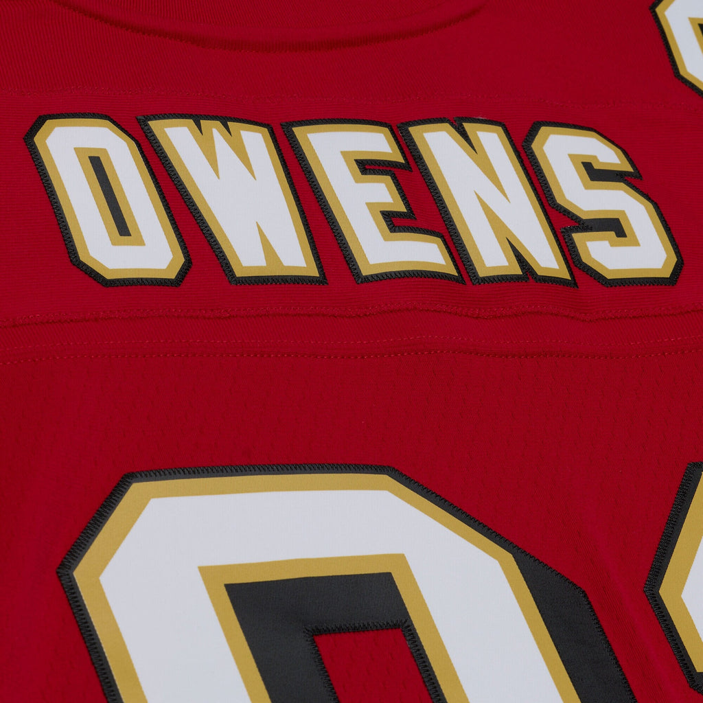 San Francisco 49ers Terrell Owens Red 1996 Legacy Replica Player Football Jersey
