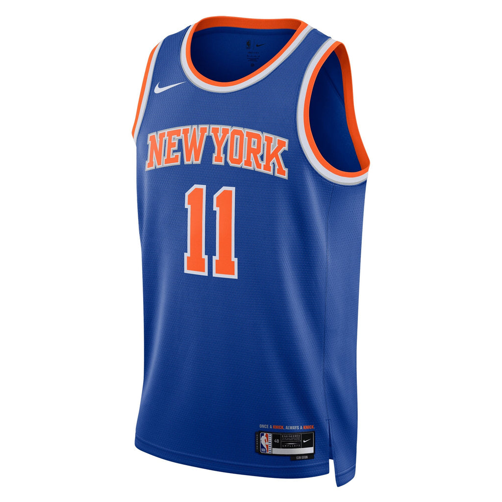 New York Knicks Replica Icon Swingman Jersey - - Jalen Brunson