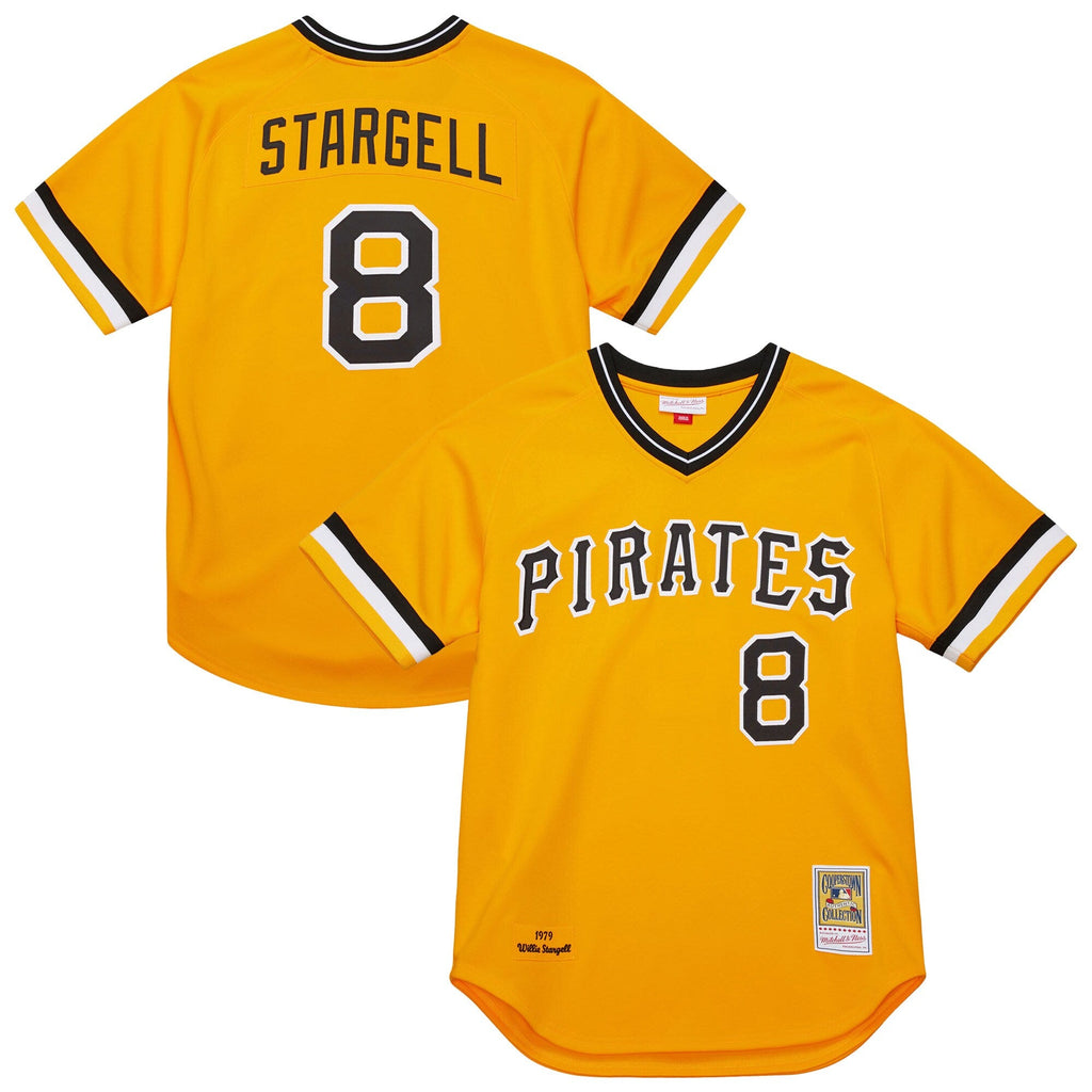 Pittsburgh Pirates Willie Stargell Gold 1979 Throwback Baseball Jersey