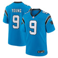 Carolina Panthers Bryce Young Blue Alternate Game Football Jersey