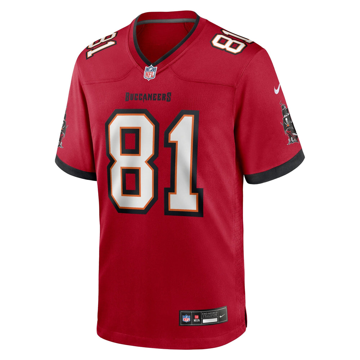 Tampa Bay Buccaneers Ryan Miller Red Team Game Football Jersey