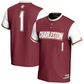 Charleston Cougars Lightweight Collegiate Softball Fashion Jersey - Maroon