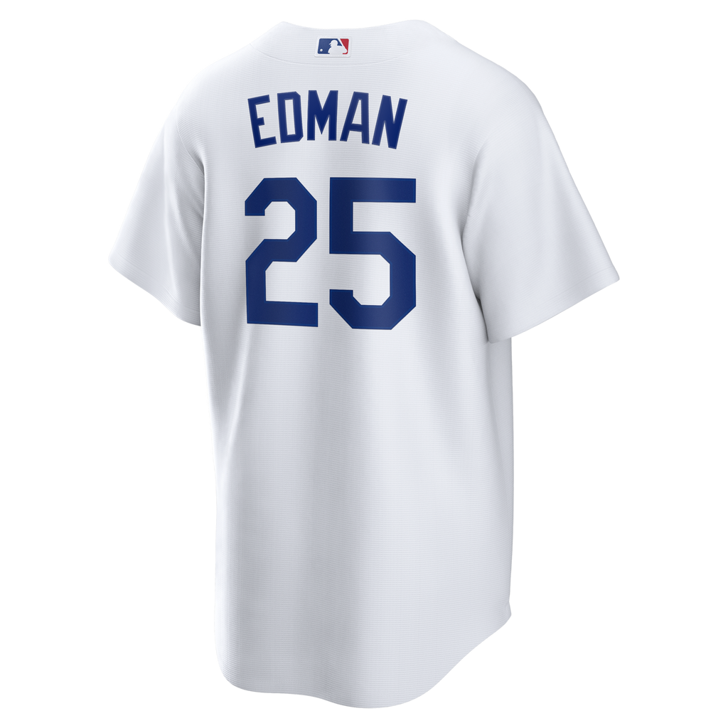 Los Angeles Dodgers Tommy Edman White Home Replica Baseball Jersey