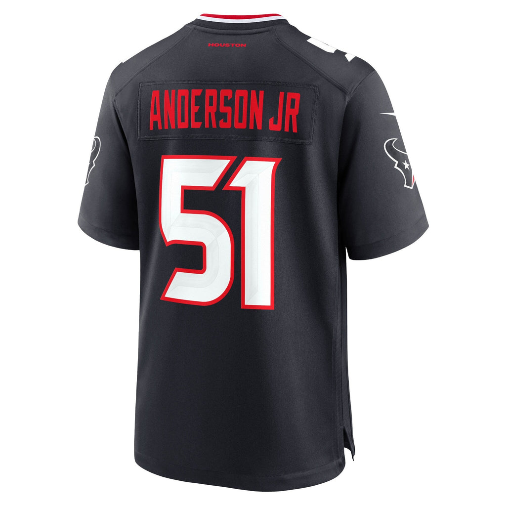 Houston Texans Will Anderson Jr. Navy Game Football Jersey