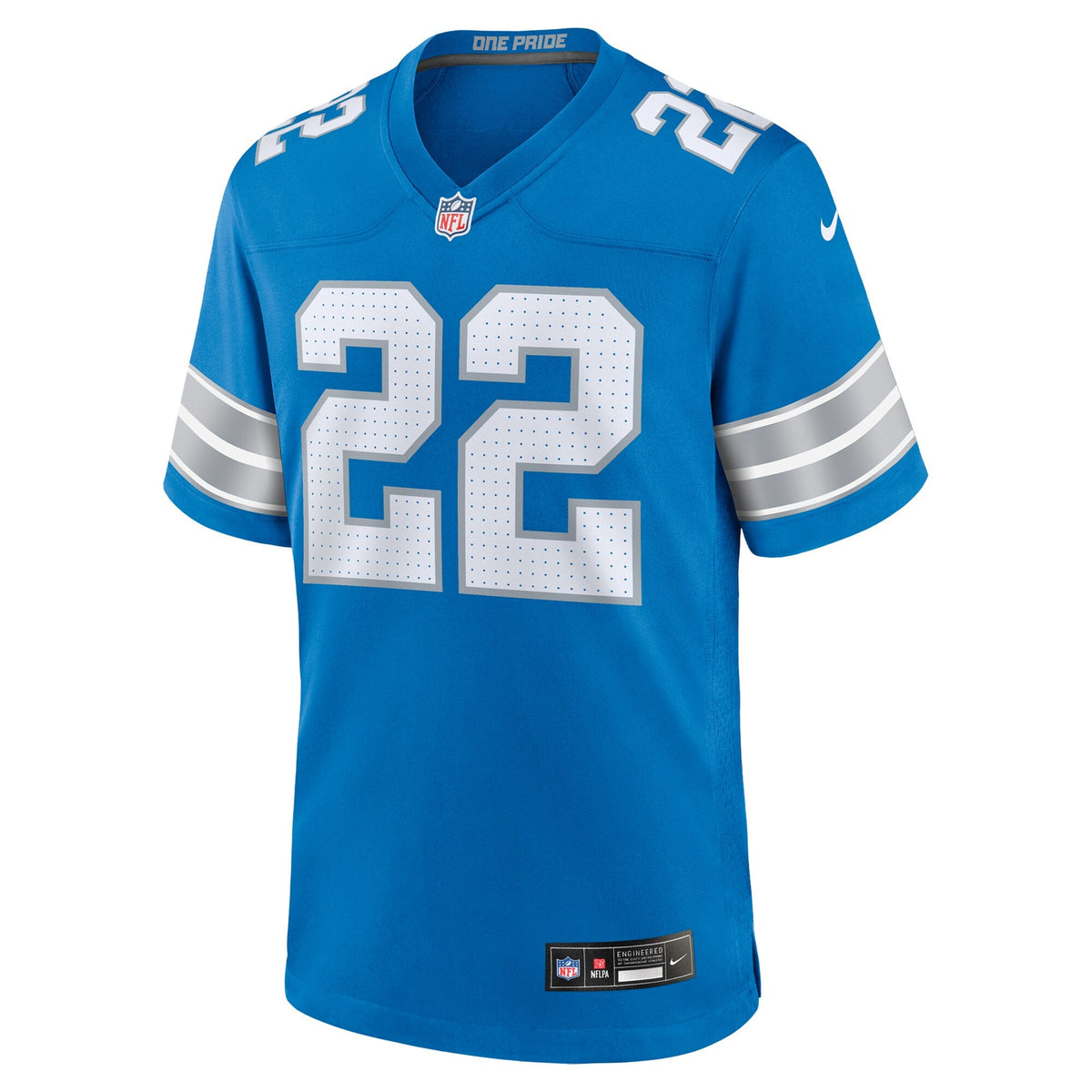 Detroit Lions Bobby Layne Blue Retired Player Game Football Jersey