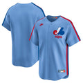 Montreal Expos Light Blue Cooperstown Collection Limited Baseball Jersey