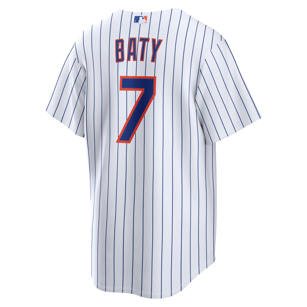 New York Mets Brett Baty White Home Replica Baseball Jersey