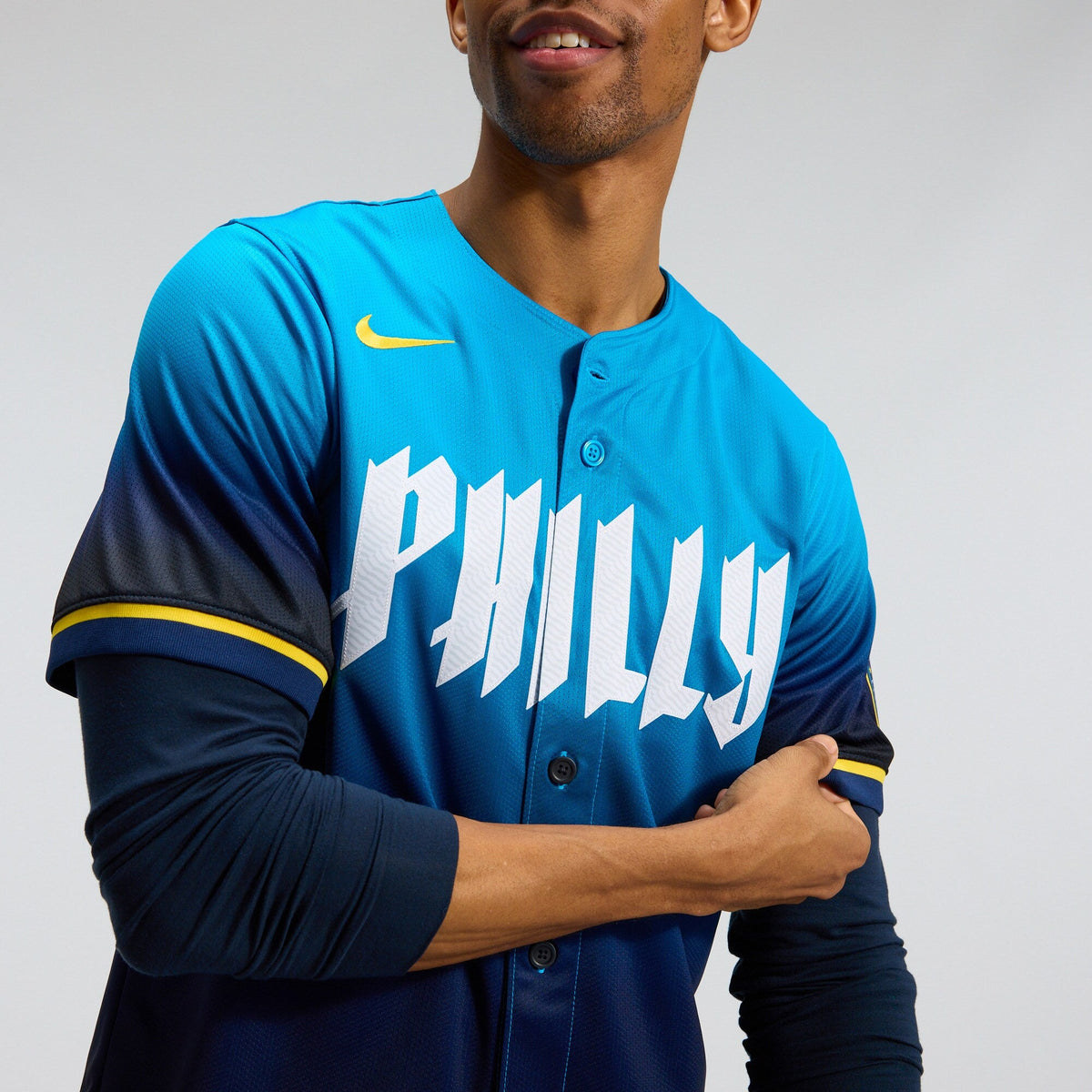 Philadelphia Phillies Navy City Connect Limited Baseball Jersey