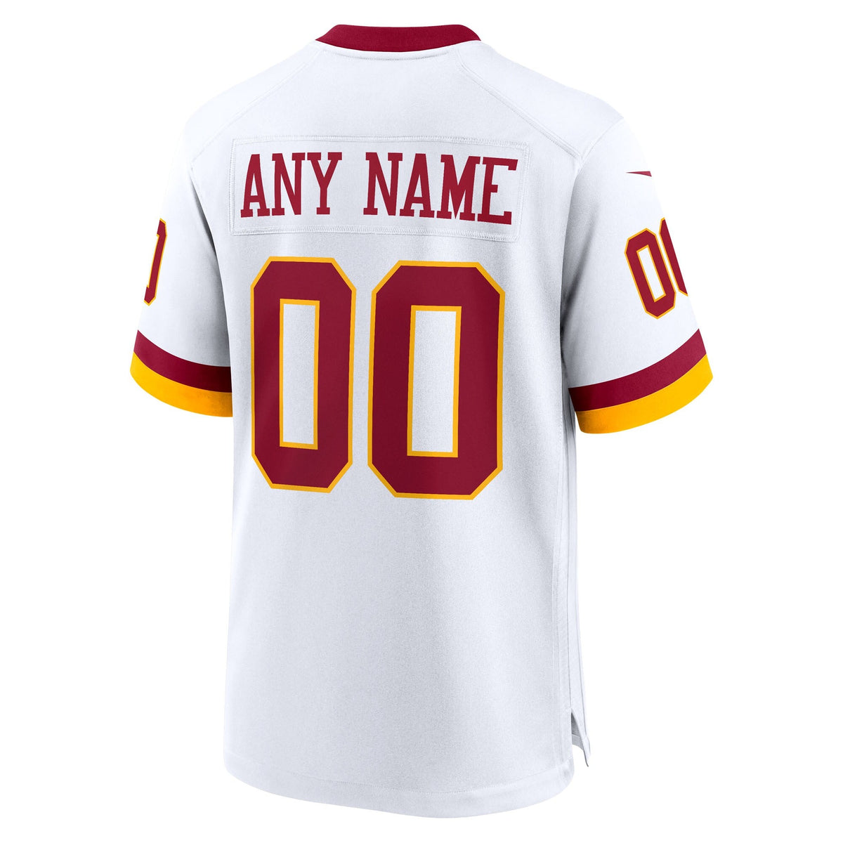 Washington Commanders White Game Super Bowl Era Custom Football Jersey