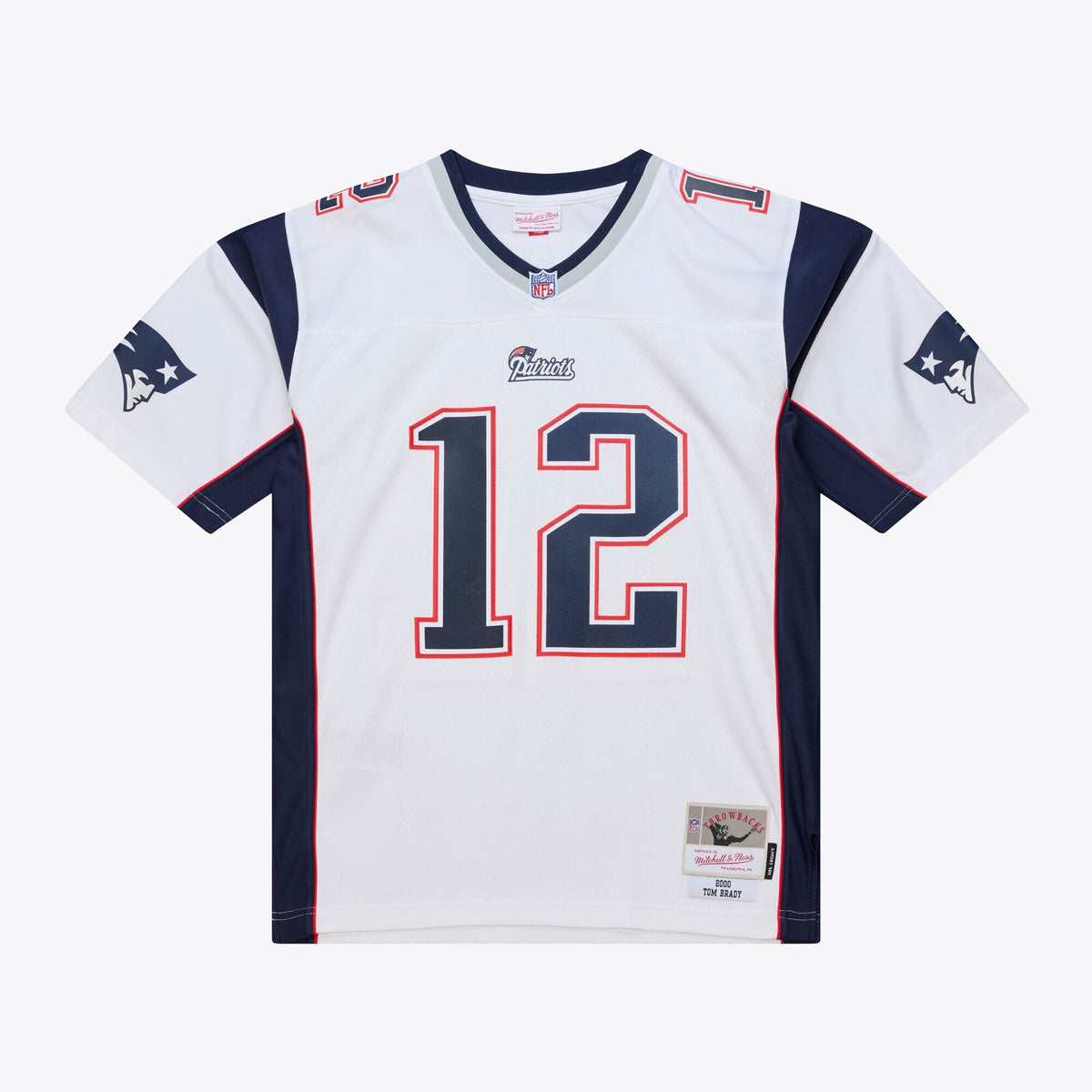New England Patriots Tom Brady White 2000 Legacy Replica Football Jersey
