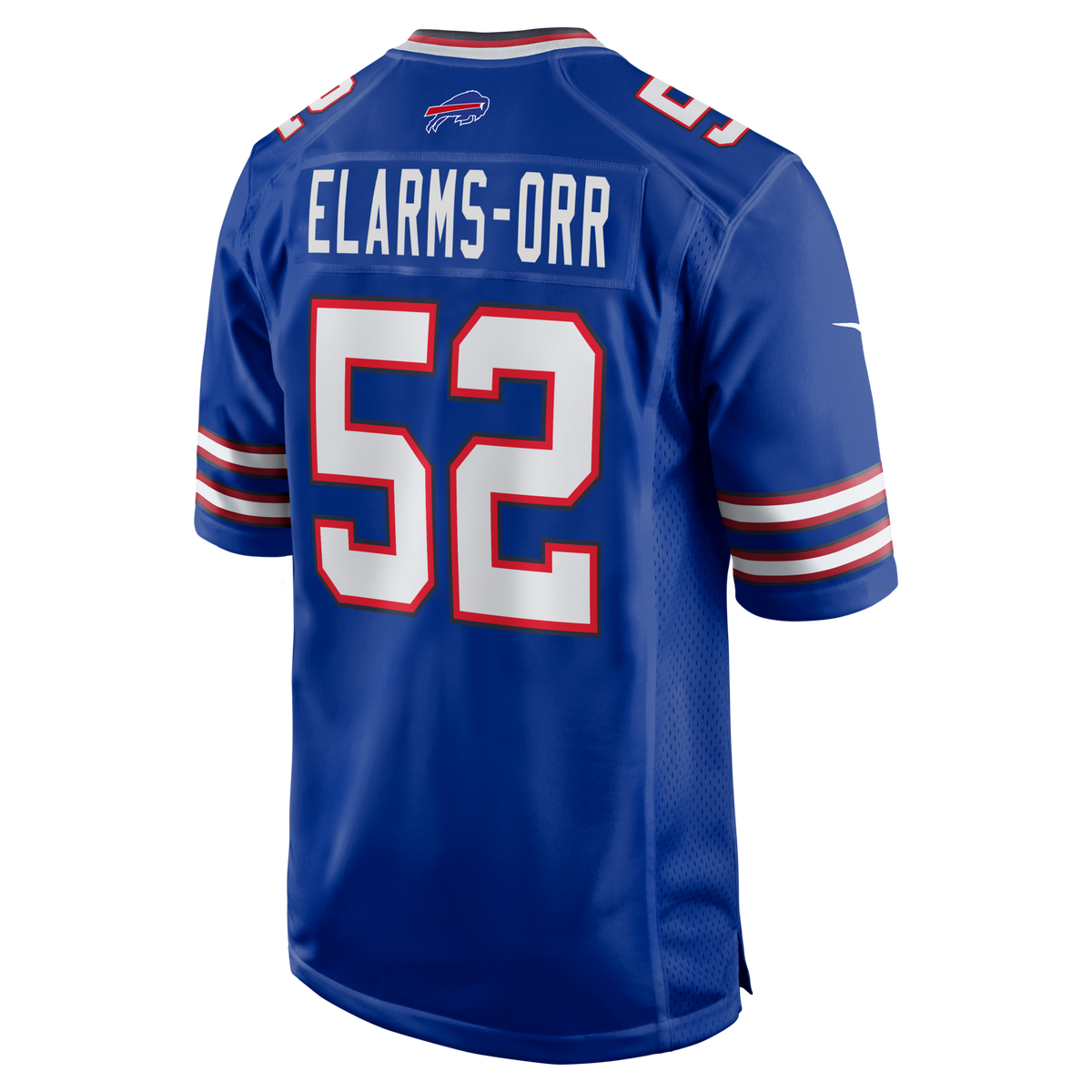 Buffalo Bills Kaleb Elarms-Orr Royal Team Game Football Jersey