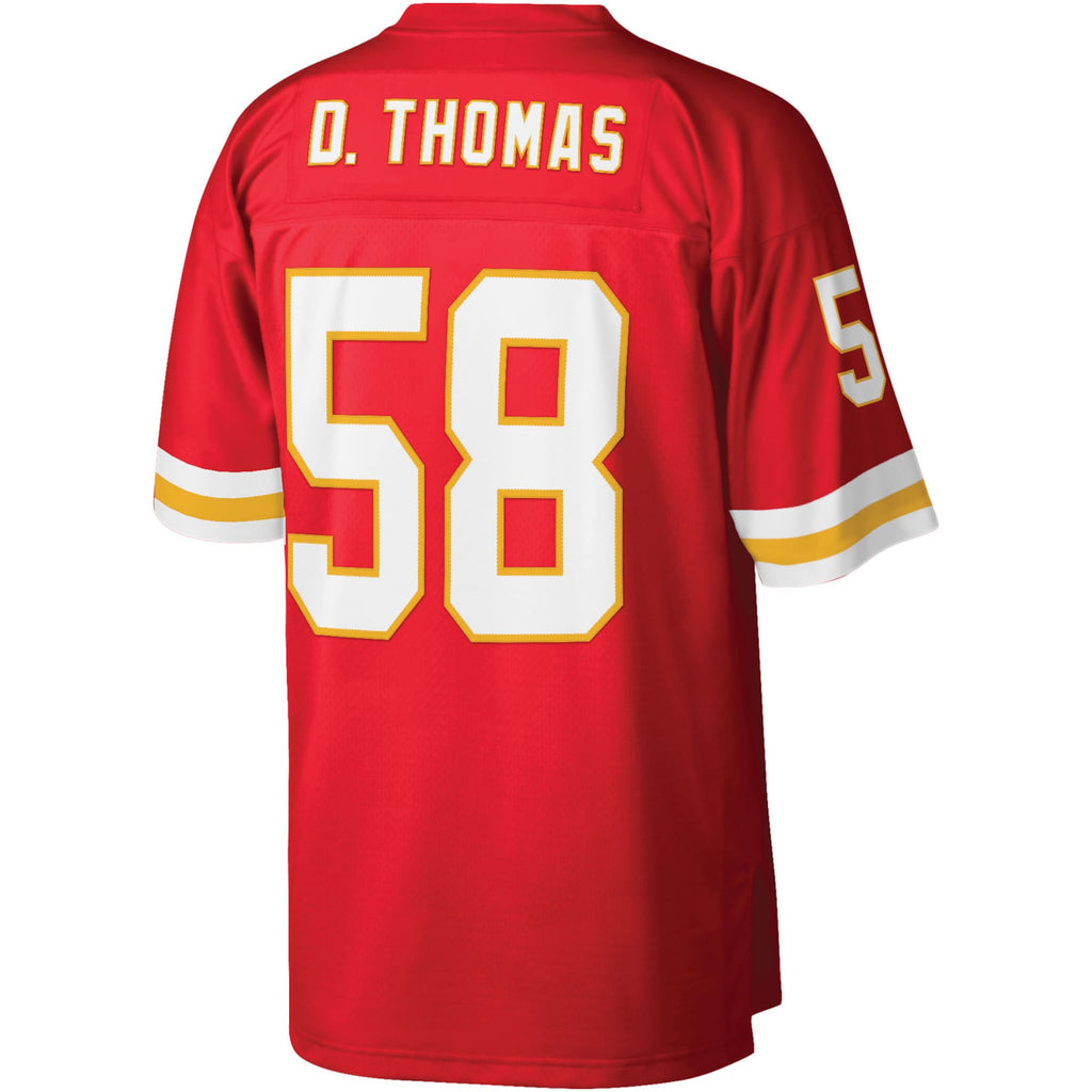 Kansas City Chiefs Derrick Thomas Red Legacy Replica Football Jersey