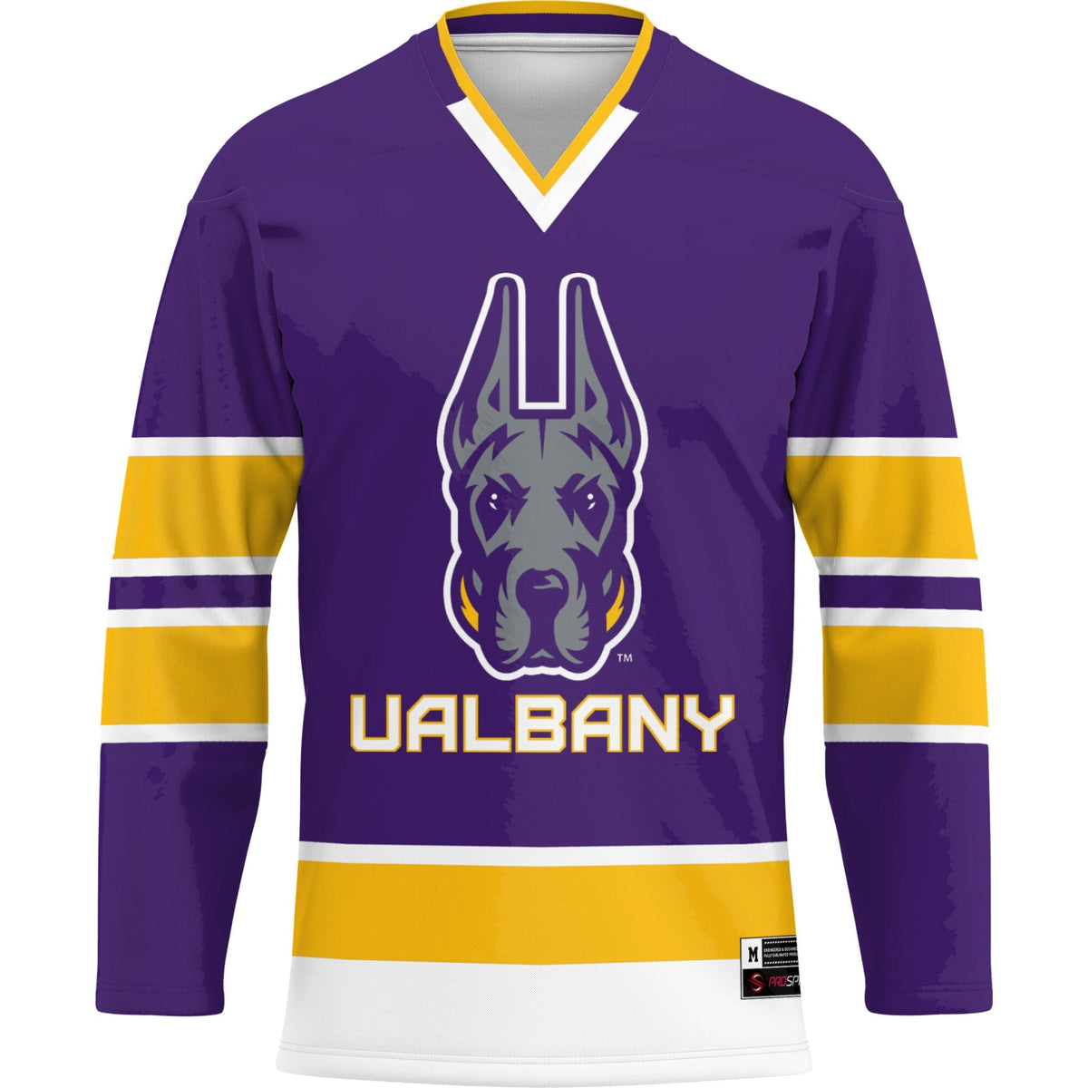 UAlbany Great Danes Hockey Jersey - Purple