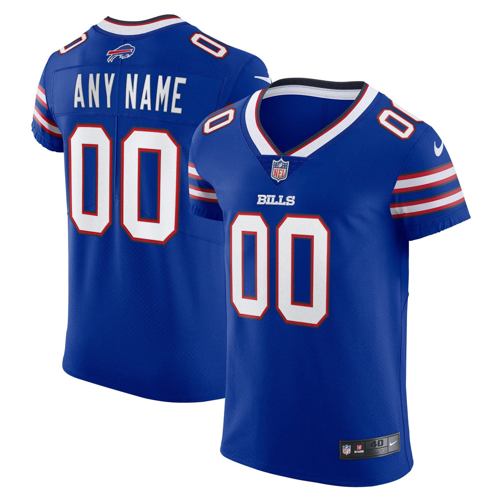 Buffalo Bills Royal Vapor Elite Custom Football Jersey