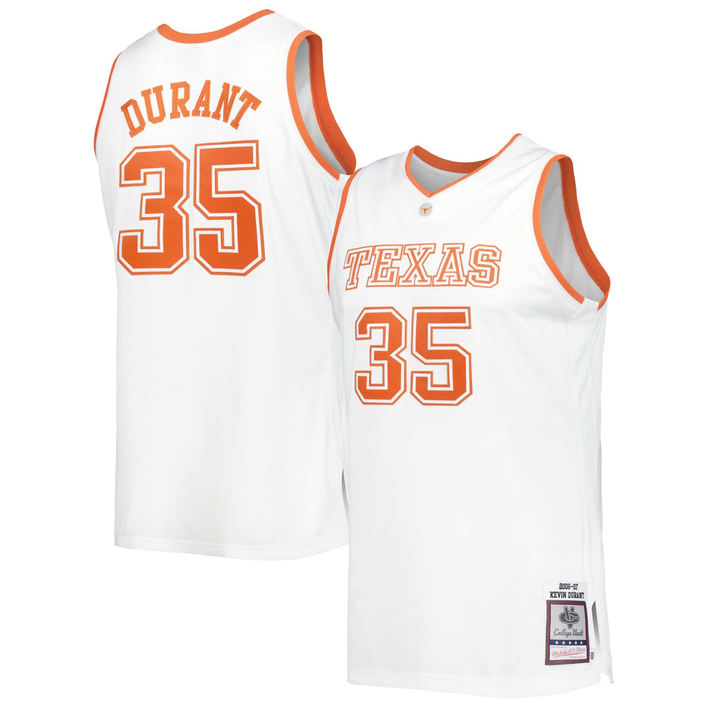 Kevin Durant Texas Longhorns 2006/07 Throwback Jersey - White