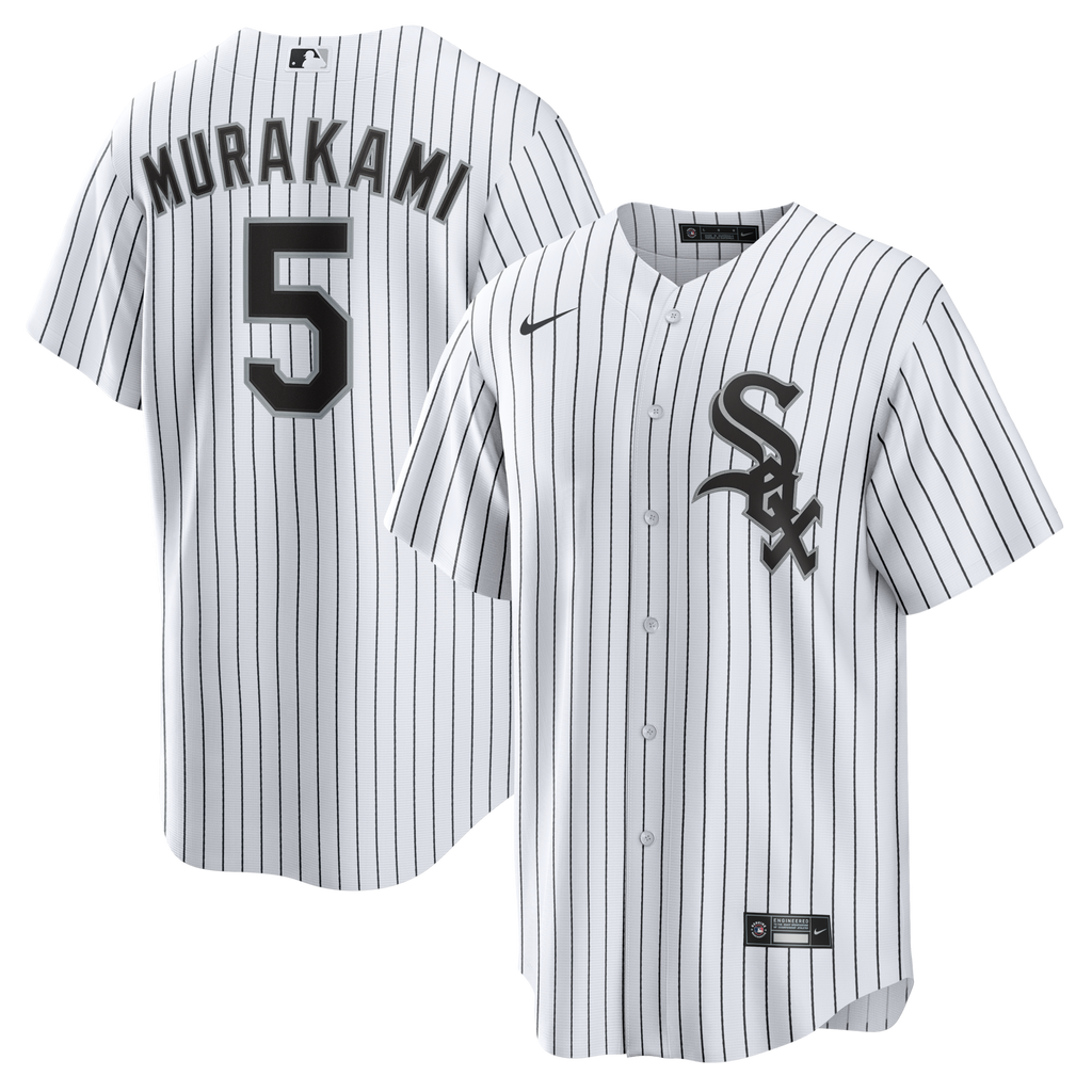 Chicago White Sox Munetaka Murakami White Home Replica Baseball Jersey