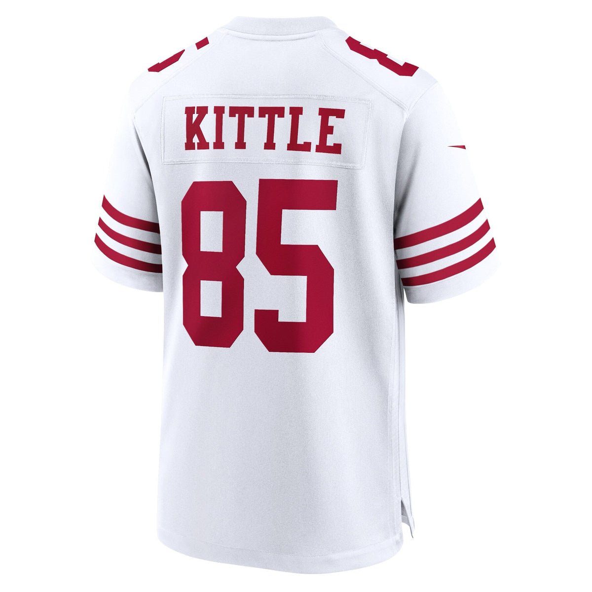San Francisco 49ers George Kittle White Player Game Football Jersey