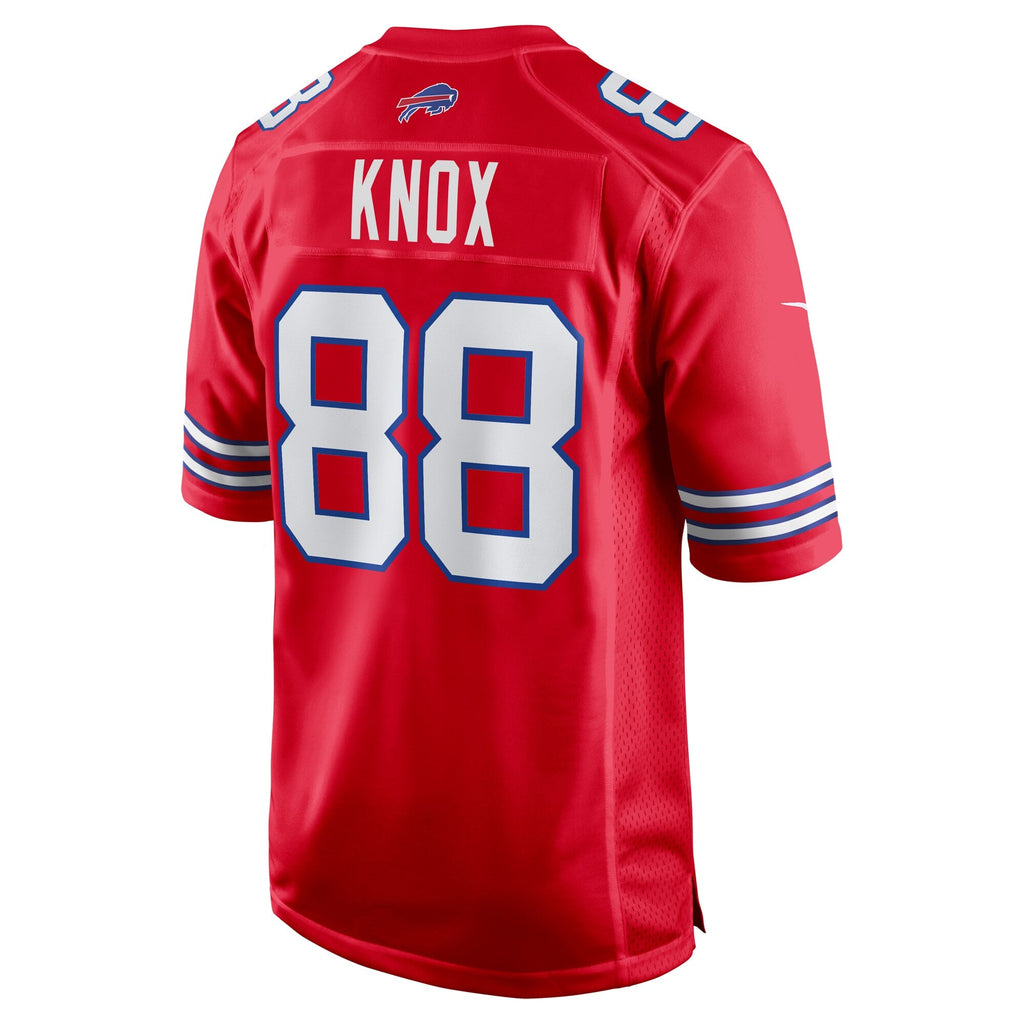Buffalo Bills Dawson Knox Red Alternate Game Football Jersey