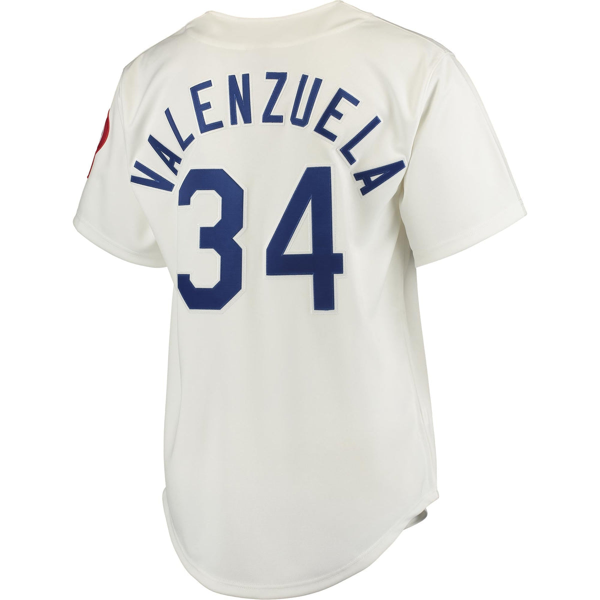 Los Angeles Dodgers Fernando Valenzuela Gray Baseball Jersey