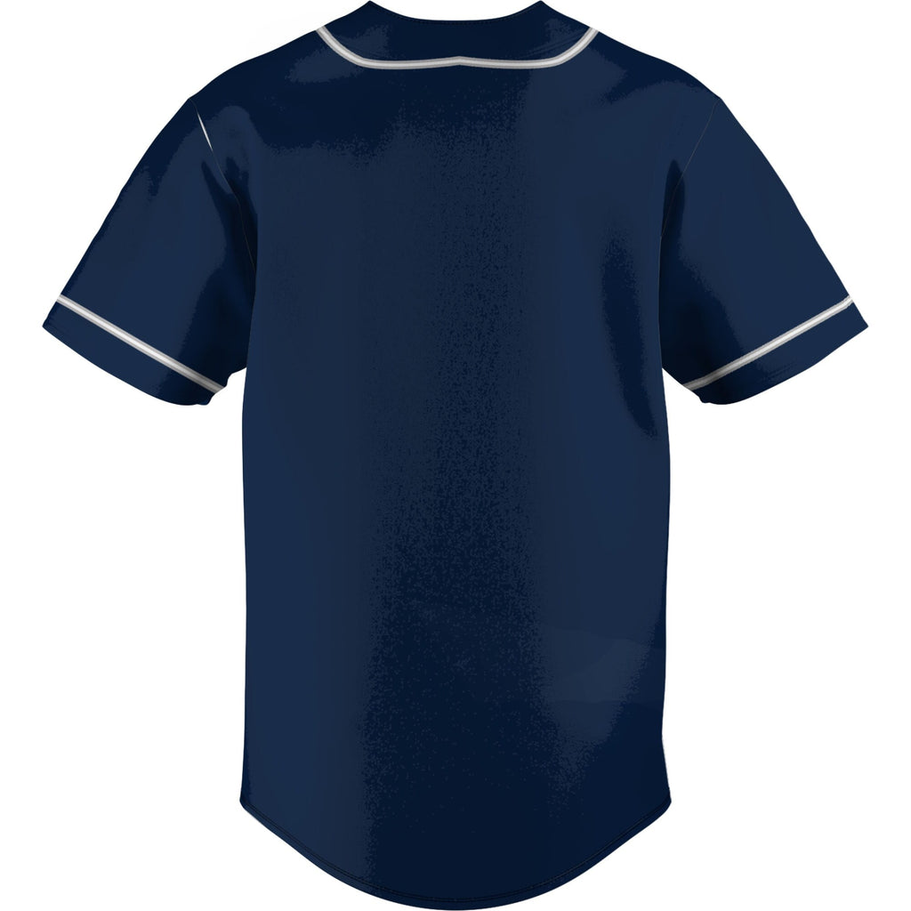 New Hampshire Wildcats Lightweight Baseball Jersey - Blue