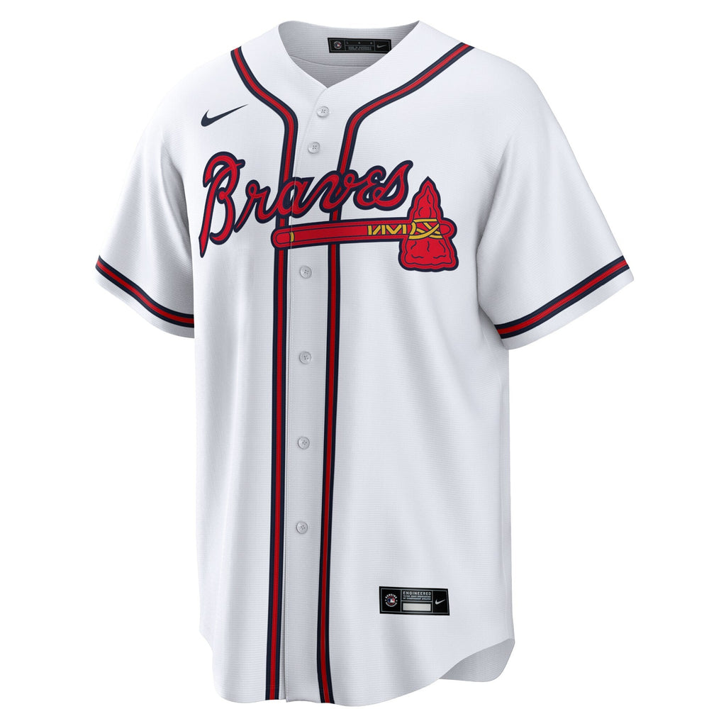 Atlanta Braves Matt Olson White Home Replica Player Baseball Jersey