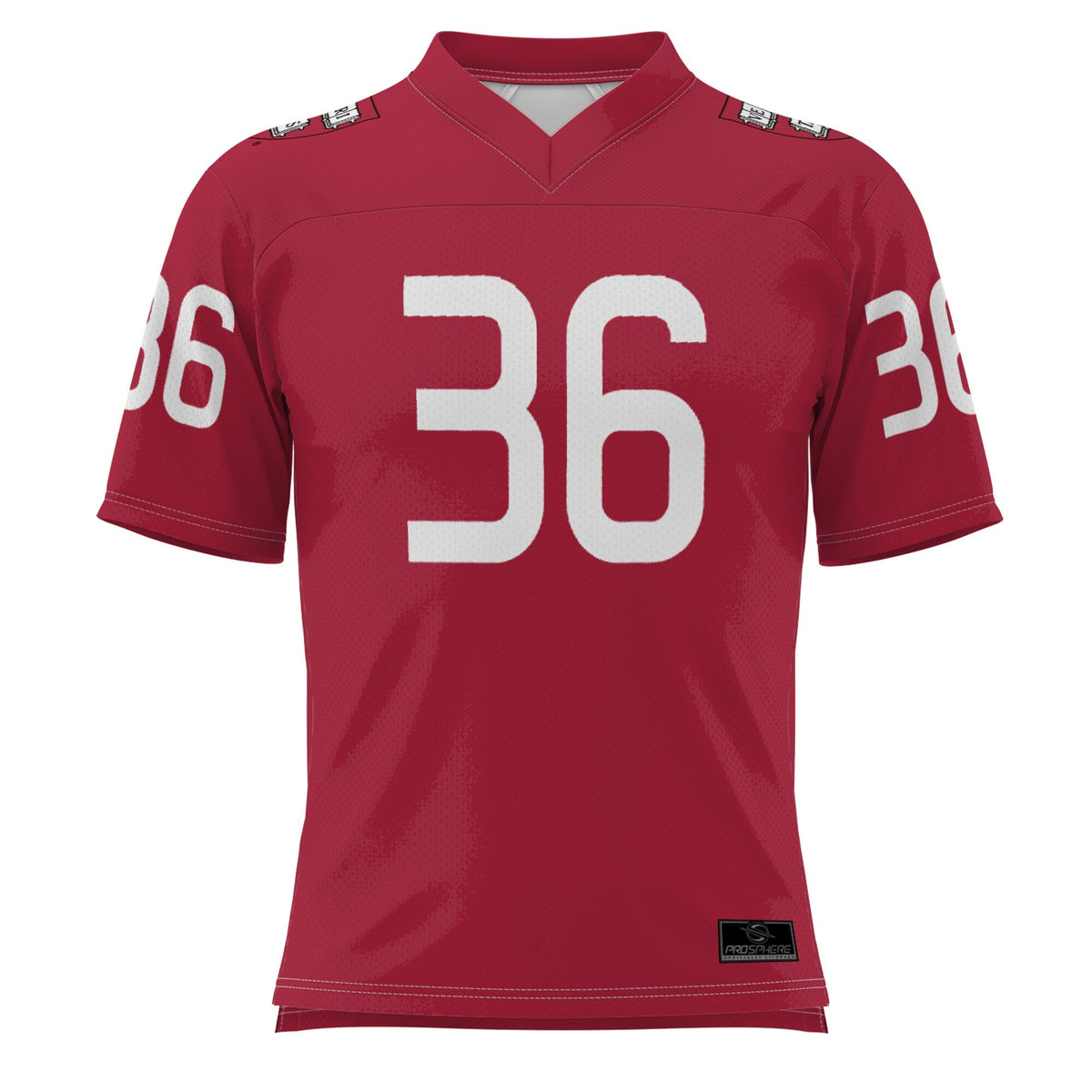 #36 Crimson Harvard Crimson Football Jersey