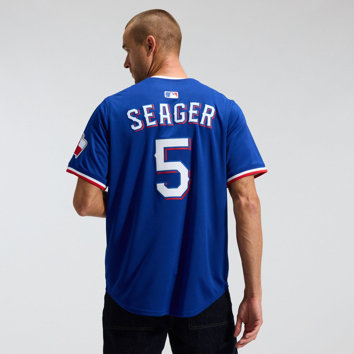 Texas Rangers Corey Seager Royal Alternate 2 Limited Baseball Jersey