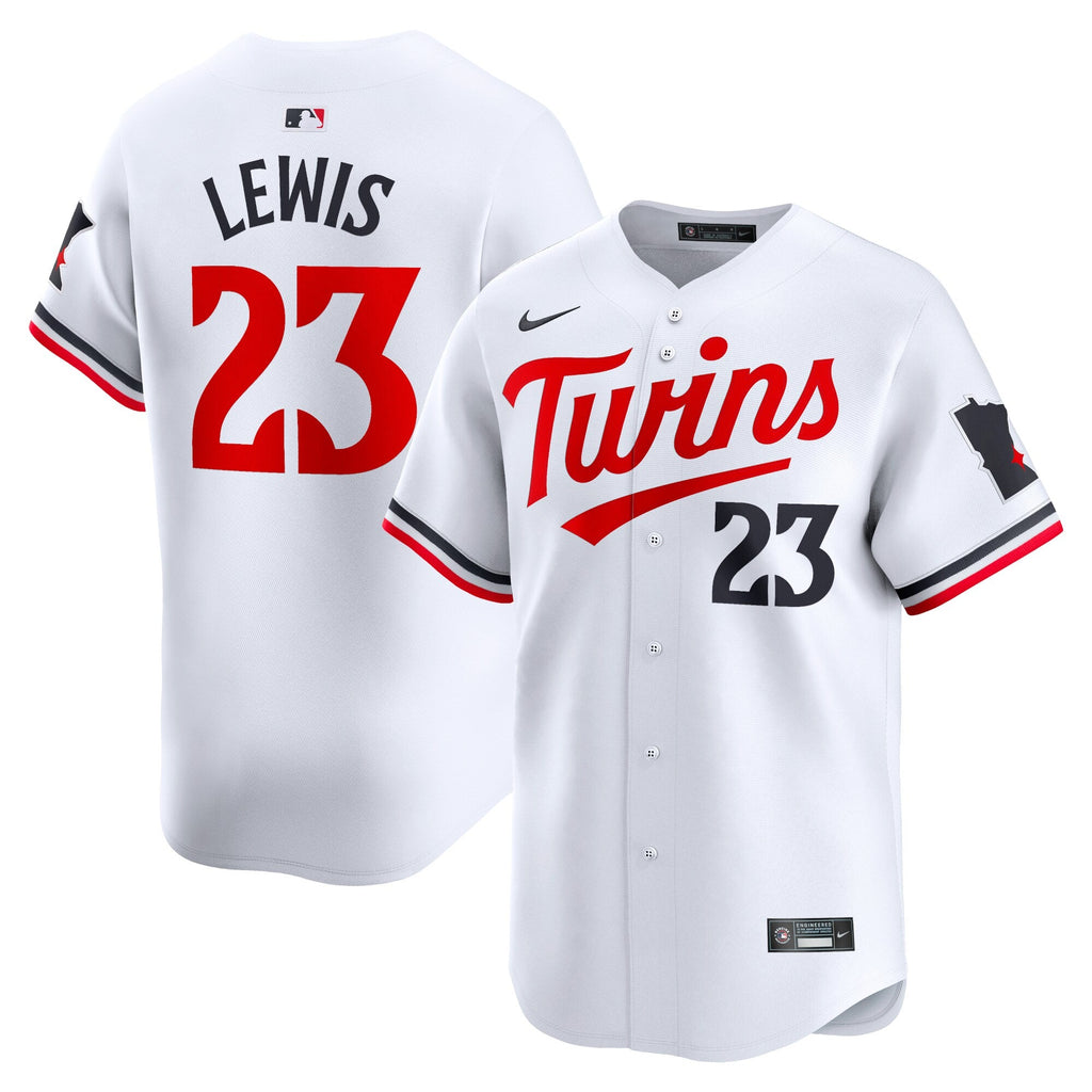 Minnesota Twins Royce Lewis White Home Limited Player Baseball Jersey
