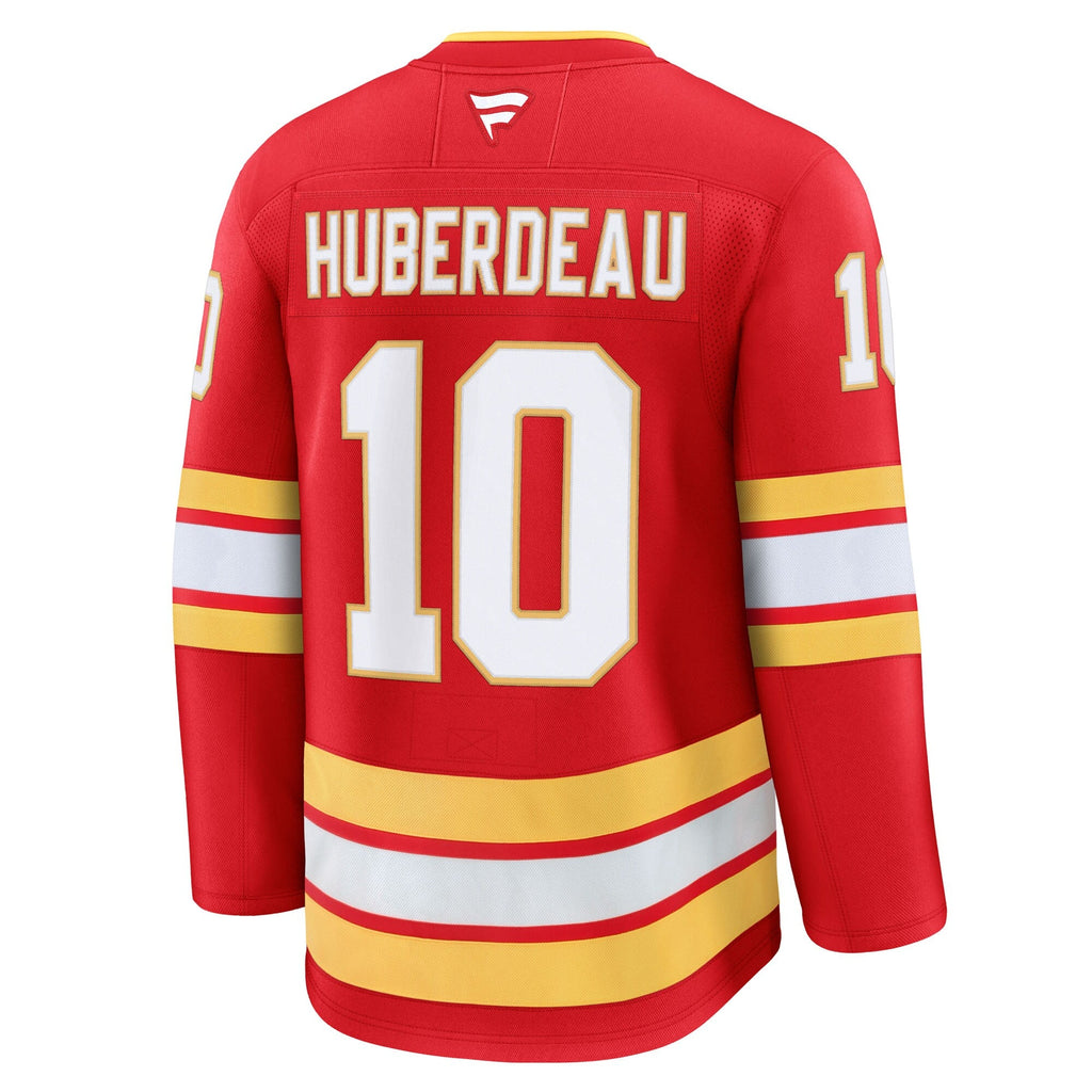 Calgary Flames Jonathan Huberdeau Red Home Premium Jersey