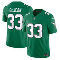 Philadelphia Eagles Cooper DeJean Kelly Green Alternate Vapor F.U.S.E. Stitched Limited Football Jersey
