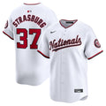 Washington Nationals Stephen Strasburg White Home Limited Player Baseball Jersey
