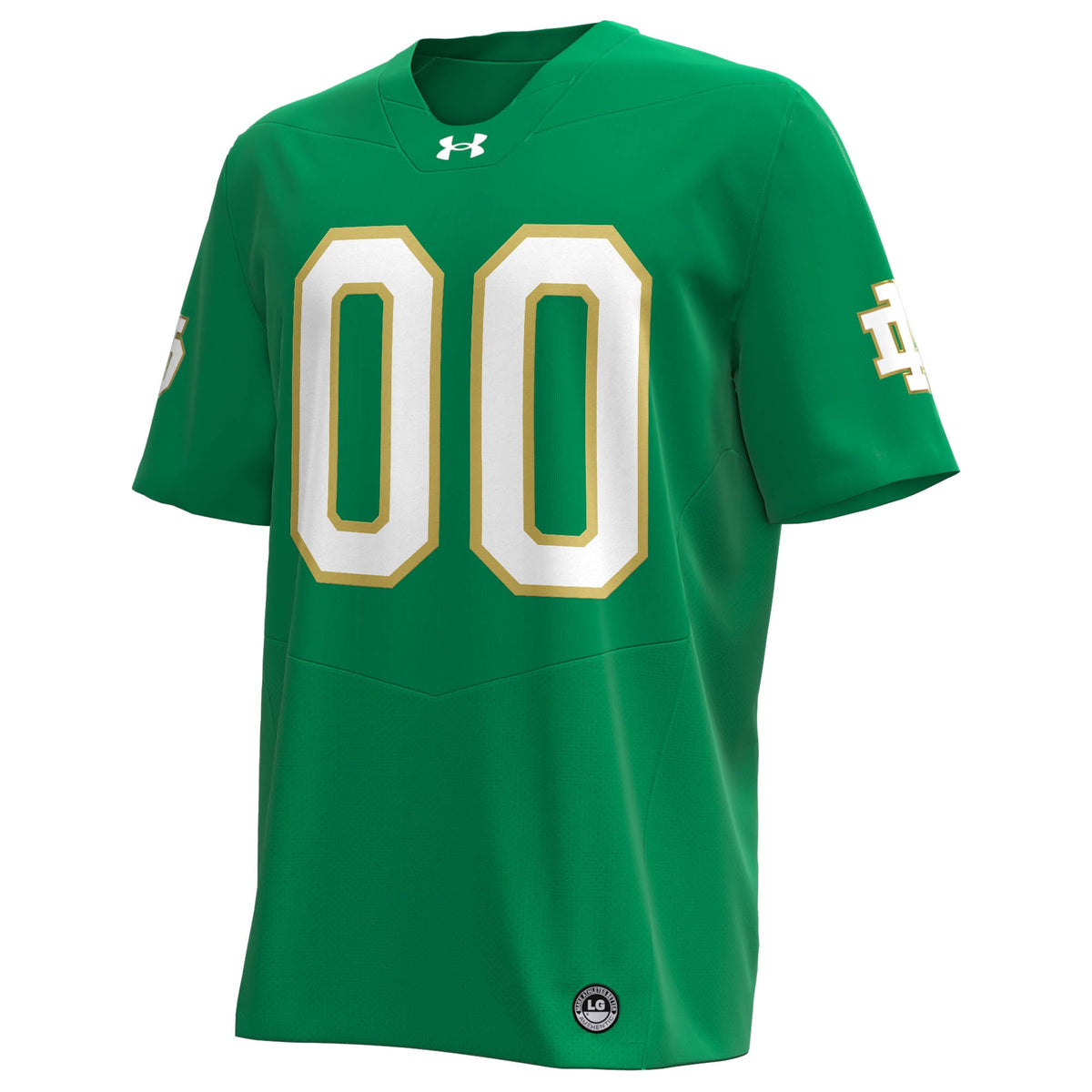 Notre Dame Fighting Irish Alternate NIL Pick-A-Player Replica Football Jersey - Kelly Green