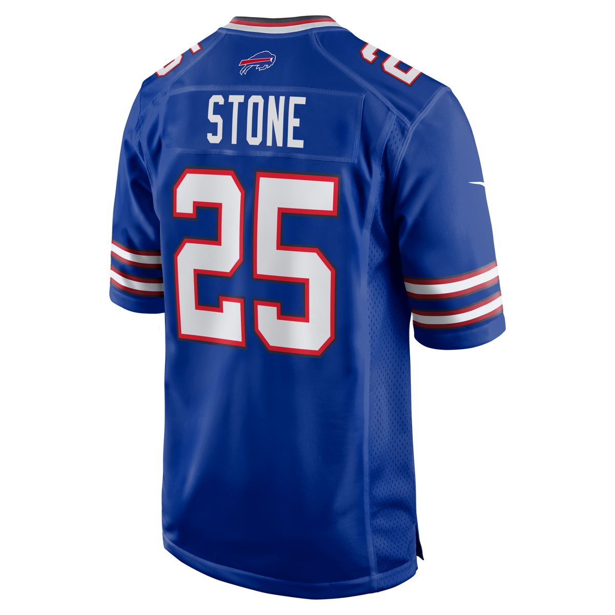 Buffalo Bills Geno Stone Royal Team Game Football Jersey