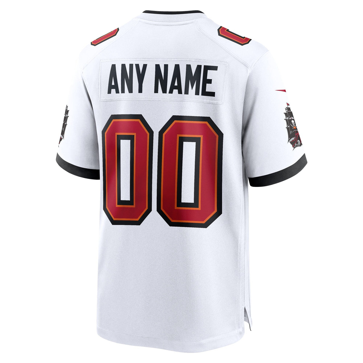 White Tampa Bay Buccaneers White Custom Game Football Jersey