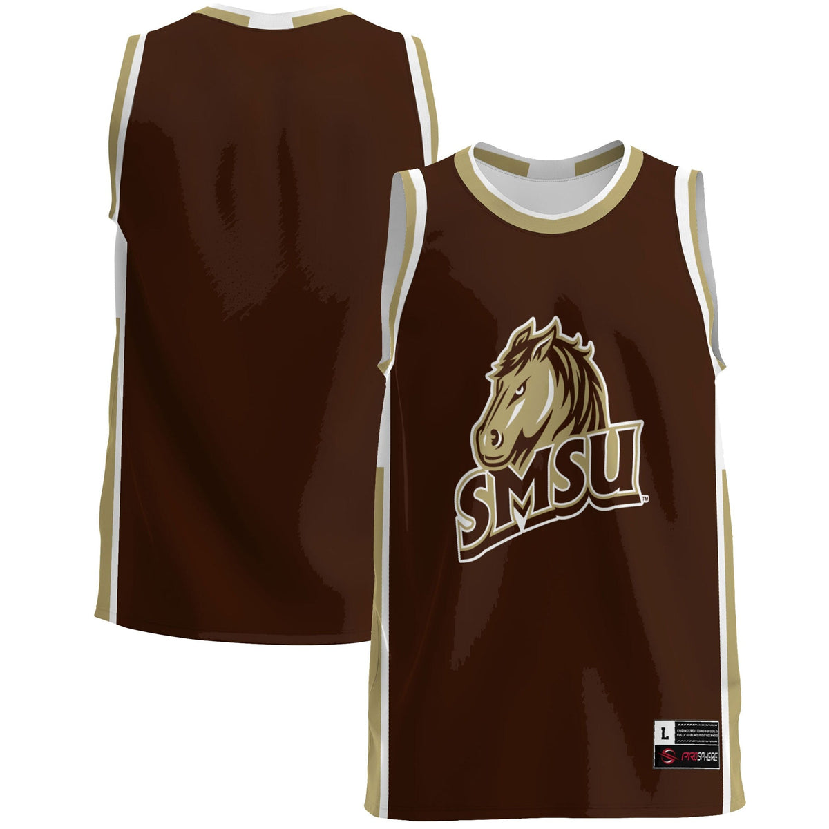 Southwest Minnesota State Mustangs Lightweight Basketball Jersey - Blue