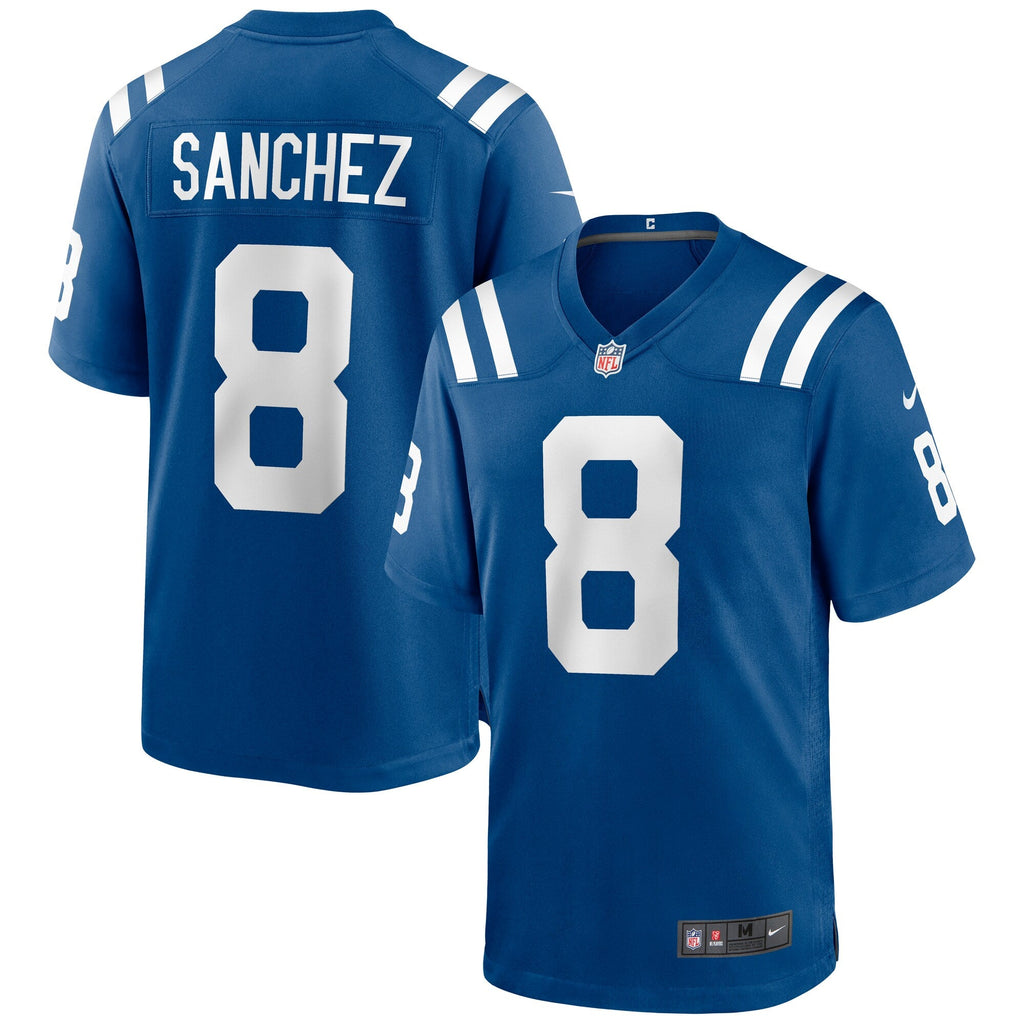Indianapolis Colts Rigoberto Sanchez Royal Game Football Jersey