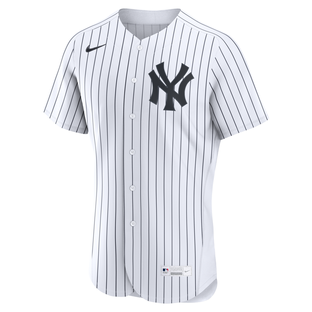 New York Yankees White Home Custom Baseball Jersey