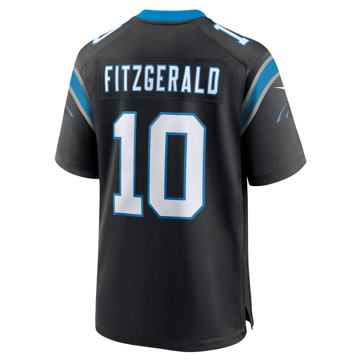Carolina Panthers Ryan Fitzgerald Black Team Game Football Jersey