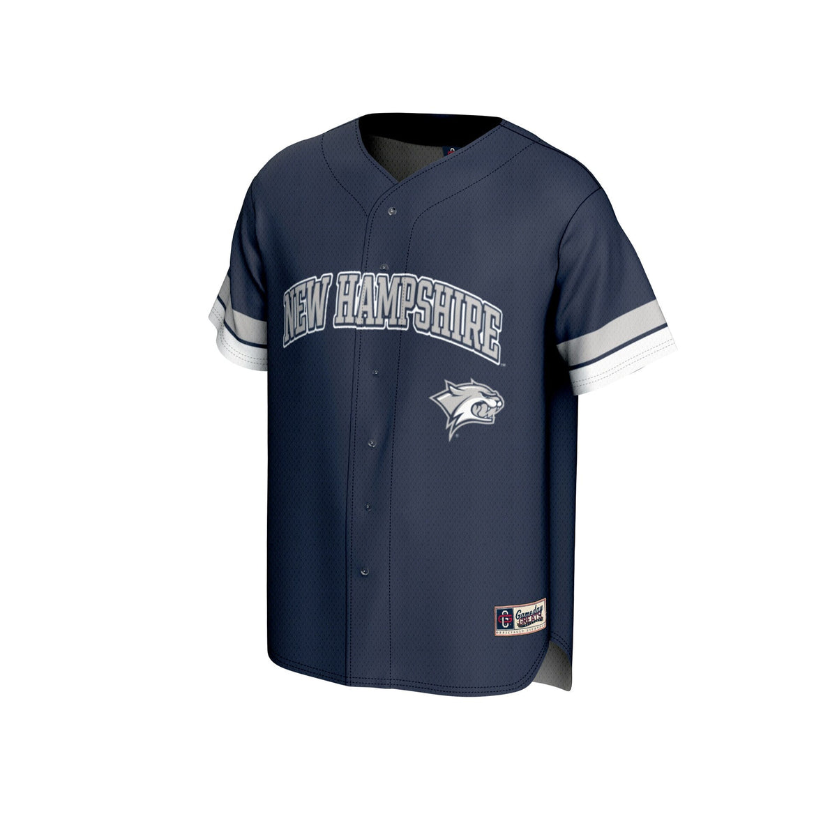 New Hampshire Wildcats Spirit Baseball Jersey - Navy