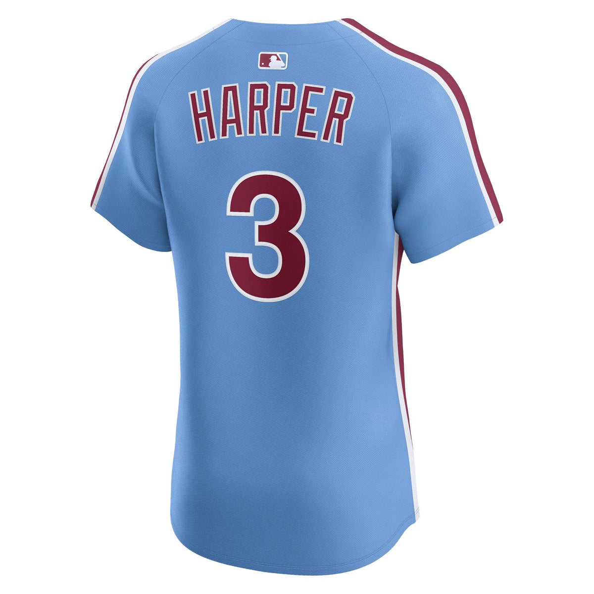 Philadelphia Phillies Bryce Harper Light Blue Alternate Elite Baseball Jersey