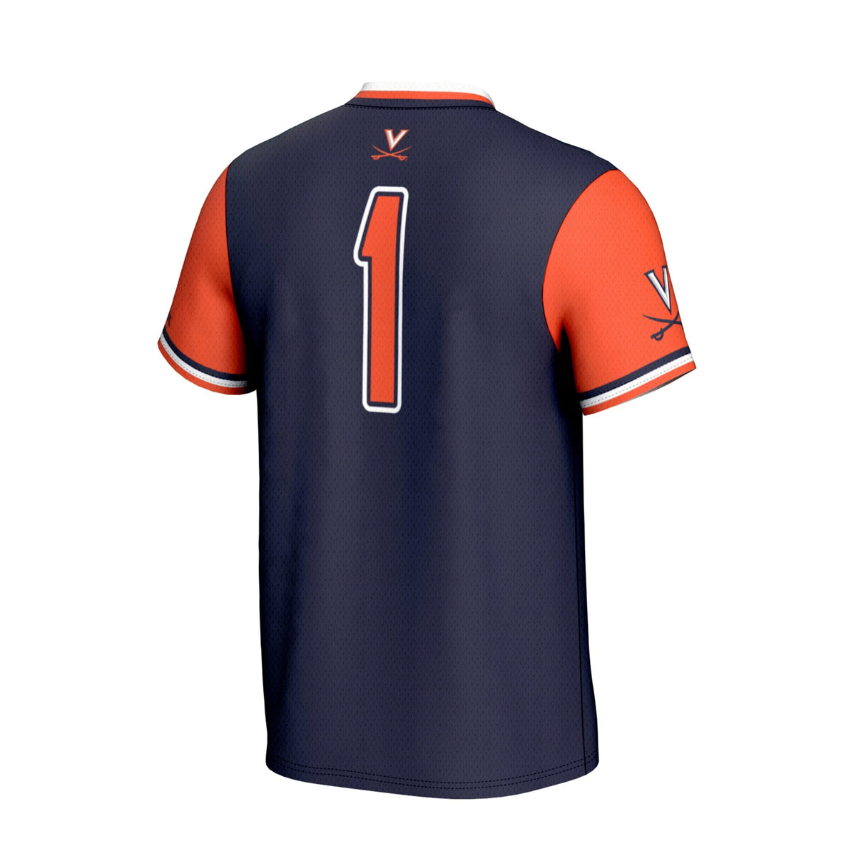 Virginia Cavaliers Lightweight Softball Fashion Jersey - Navy