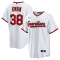 Cleveland Guardians Steven Kwan White Home Replica Baseball Jersey