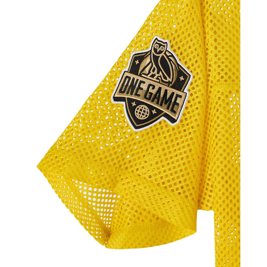 Golden State Warriors X OVO Mesh Football Jersey
