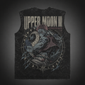 Akaza Demon Slayer Anime Tank Top - Upper Moon Three Acid Wash Vest