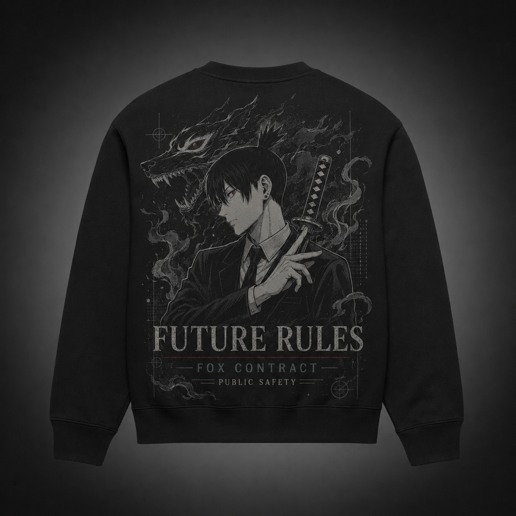 Aki Hayakawa Chainsaw Man Anime Sweatshirt - Fox Contract