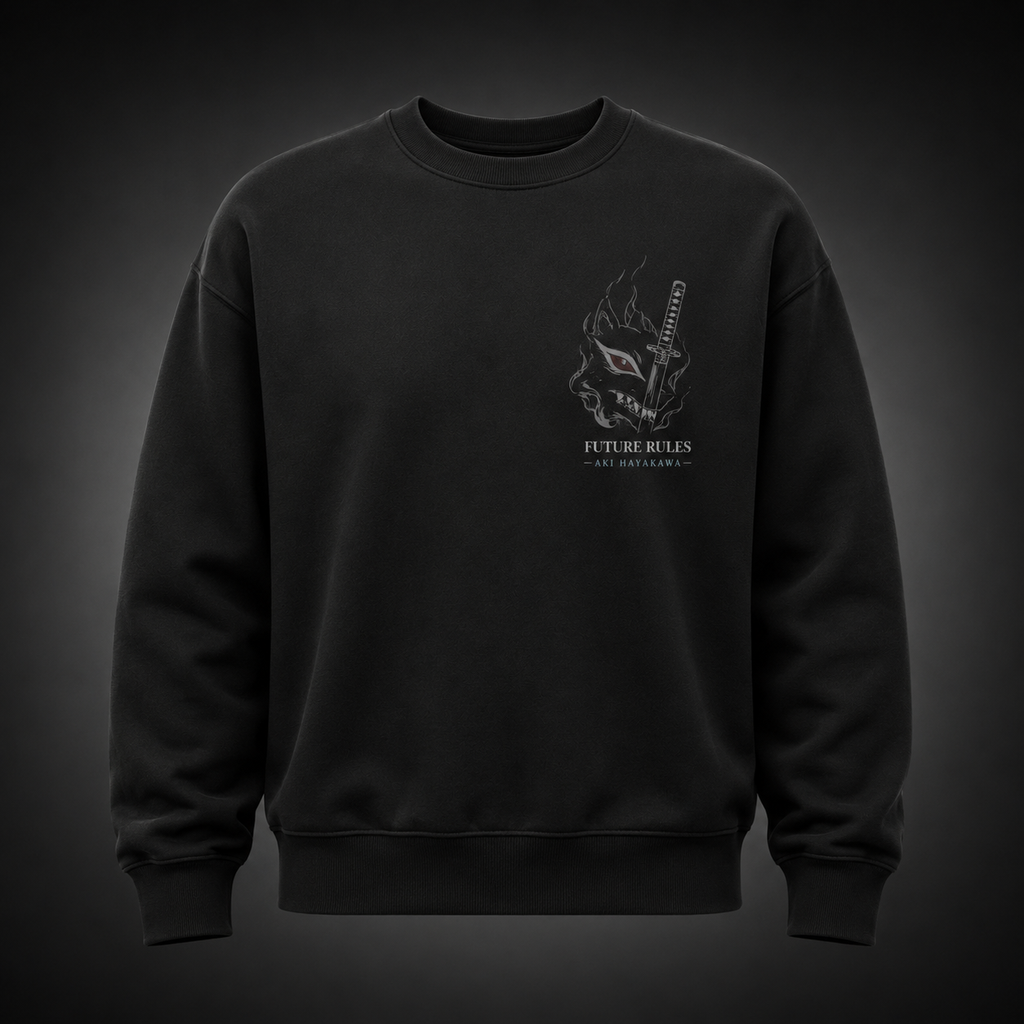 Aki Hayakawa Chainsaw Man Anime Sweatshirt - Fox Contract