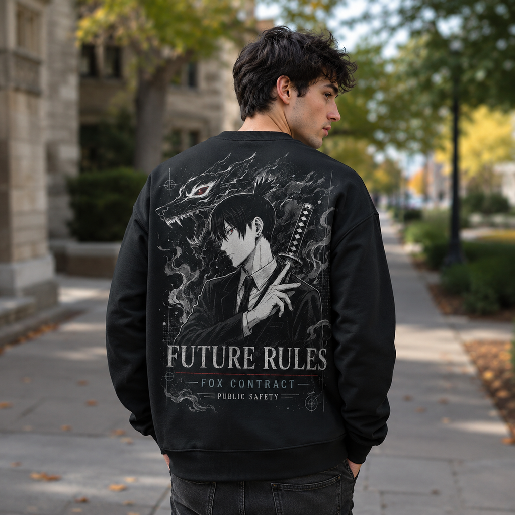 Aki Hayakawa Chainsaw Man Anime Sweatshirt - Fox Contract