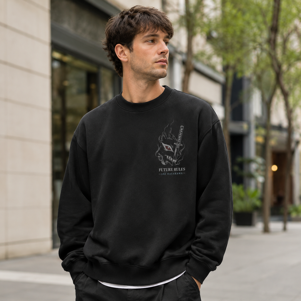 Aki Hayakawa Chainsaw Man Anime Sweatshirt - Fox Contract